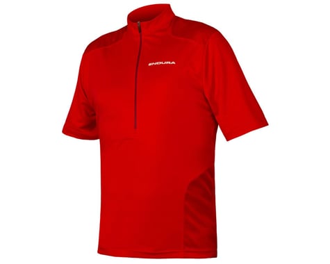 Endura Hummvee Short Sleeve Jersey (Red)